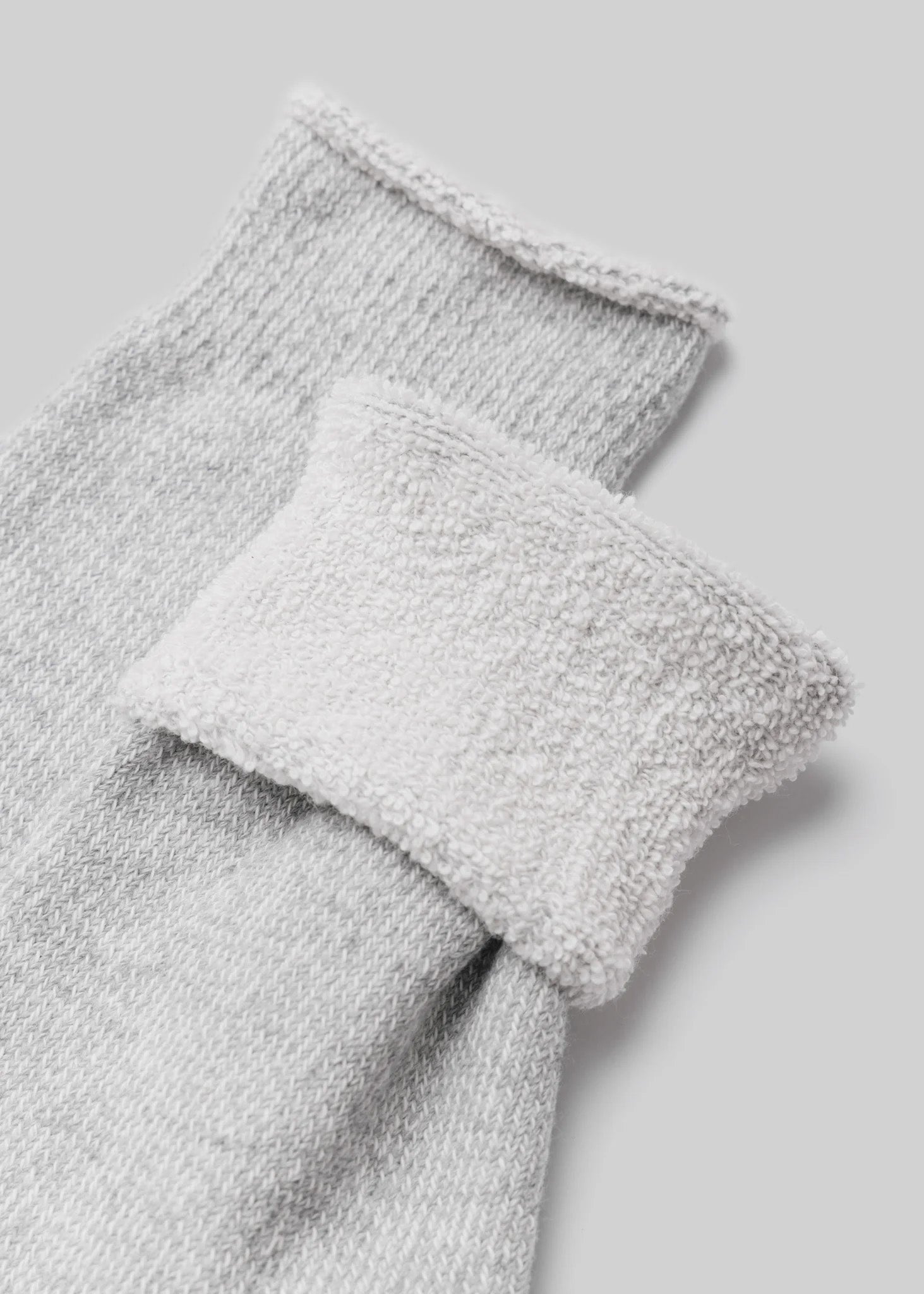 american trench - THE SUNDAY SOCK in Light Grey