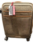 backerton - "DANGER" - Leather Luggage Tag
