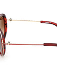 Christian Louboutin - "GREGGO" Sunglasses in RED HORN / SHINY GOLD - LB0004