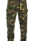 CULT OF INDIVIDUALITY - "ROCKER CARGO 606" Pants in CAMO