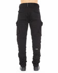 CULT OF INDIVIDUALITY - "ROCKER CARGO 606" Pants in Double Black