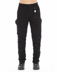 CULT OF INDIVIDUALITY - "ROCKER CARGO 606" Pants in Double Black