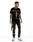 CULT OF INDIVIDUALITY - "MOTLEY CRUE" Rocker Slim in Black