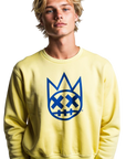 CULT OF INDIVIDUALITY - “SHIMUCHAN” Sweatshirt in Sun Yellow