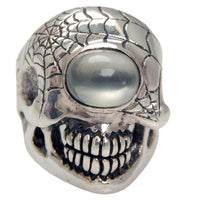 DOUBLE CROSS by Travis Walker - "Mr. BIG CYCLOPS" Custom Ring with MOONSTONE
