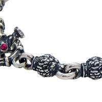 DOUBLE CROSS by Travis Walker - "LION" Link Bracelet