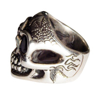 DOUBLE CROSS by Travis Walker - "MR. BIG SKULL" with Chomps Eye and Black CZ