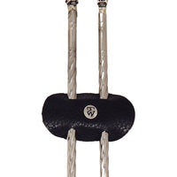 DOUBLE CROSS by Travis Walker - "CHOPSTICKS" in Steel with SILVER SKULLS