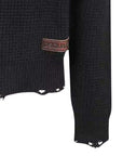 DSquared2 - "D2STRESSED" Black Knit Sweater