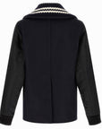 DSquared2 - "HYBRID DOUBLE BREASTED PEACOAT" in Midnight