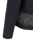 DSquared2 - "OBSESSED" Dark Grey Wool and Mohair Sweater