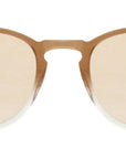 Garrett Leight - "KINNEY" Sunglasses in Rose' Fade Frames and Peach Photochromatic Lenses