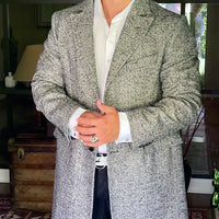 John Richmond - "TORANTO" 3/4 Length LANA WOOL Coat