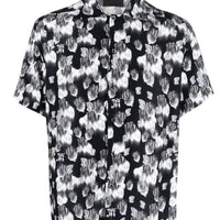 Men's John Richmond - "ROSES & RICHMOND" Short Sleeved Shirt