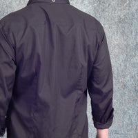 Men's John Richmond - "COSTELLATO" Metal Studded Shirt in Black