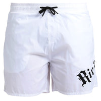 Men's John Richmond - "SKIRNO" Swim Trunks in White