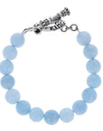 King Baby - "AQUAMARINE" 10mm Bracelet with Toggle