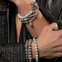 King Baby - "BURMA JADE" 8mm Beaded Bracelet