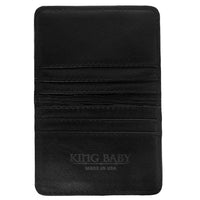 King Baby - "LEATHER and SKULL" Card Case