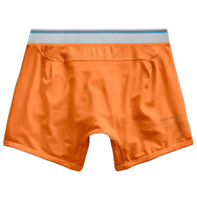 Mack Weldon - "18-Hour Jersey" Boxer Brief in Harvest Orange