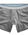 Mack Weldon - "18-Hour Jersey" Boxer Brief in Heather Grey