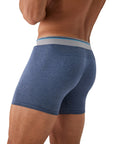 Mack Weldon - "18-Hour Jersey" Boxer Brief in Charcoal Heather