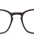Mr. Leight - "GETTY C 46" Eyeglasses in Matte Black and 12K White Gold