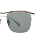Mr. Leight - "OWSLEY S" 53 Platinum/G15 Sunglasses