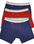 Mack Weldon - "CLOUD-FX" 3-Pack Boxer Briefs in Navy/Red Variants