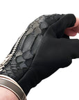 OBELISK - "LARUKU" Fingerless Leather Gloves