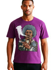 OBELISK - "PURPLE HAZE" Hand Crafted Shirt in PURPLE
