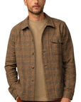 ROAD to NOWHERE - "CAMERON" Japanese Flannel Overshirt in Autumn Shadow