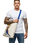 ROME PAYS OFF - Jean-Michel Basquiat "Pez Dispenser" Crossbody Tote