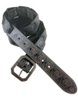 TODD BLOOM - "KING OF LEON XVIX" Reversable Belt in Black