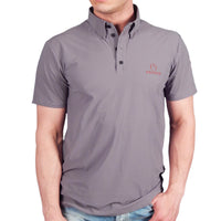 VESTRUM - "ASTI" S/S Shirt in Dark Grey and Copper Red