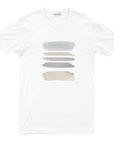 VESTIGE - "PAINT SWIPE" T-Shirt in White