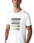 VESTIGE - "PAINT SWIPE" T-Shirt in White