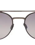 ic! berlin - "LORIS" Sunglasses with Graphite Frames and Storm Grey Lenses