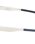 ic! berlin - "NATE" Sunglasses with Chrome Frames and Marine Blue Mirrored Lenses
