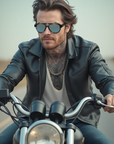 KING BABY - "THE LAS VEGAS" Sunglasses in Grey Tortoise