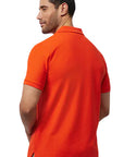 Men's PSYCHO BUNNY - "POLO SHIRT" in Tigerlily Orange