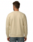 Shipwrecks sweatshirt in Salt, generated back view on the reference model