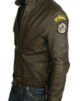 Men's DeHoghton - "MOTORCYCLE" Leather Jacket