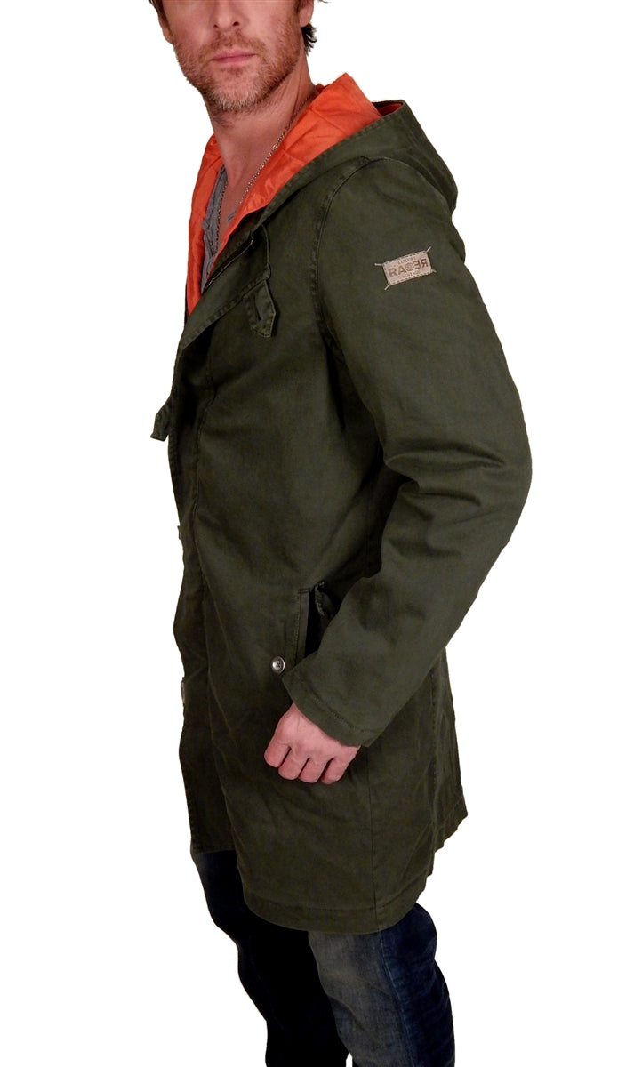 RA-RE - &quot;DONLON&quot; Military Green Jacket