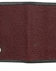 DOUBLE CROSS by Travis Walker - "STINGRAY CARD HOLDER" in Burgandy