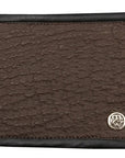 DOUBLE CROSS by Travis Walker - "SHARK SKIN WALLET" in Brown