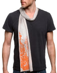 Junker Designs - "SOLDIERS" Scarf in Charcoal Wash