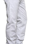 Men's ROCKSTAR sushi - "5 POCKET" Straight Leg Jeans in White