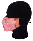 Anton -PINK GRAFFITI PYTHON COVID MASK in PINK