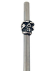 DOUBLE CROSS Home - "CHOMPS STRAW" with Silver Skull Accent